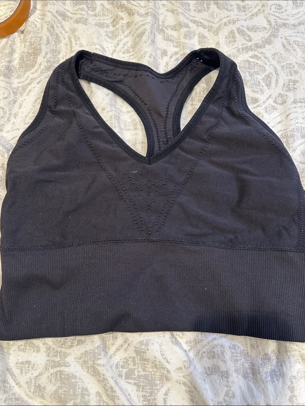 Victoria’s Secret pink sport Everyday Seamless Racerback Sports Bralette - Black